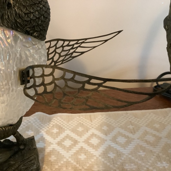 Vintage hummingbird lamps set of 2 - Picture 10 of 16